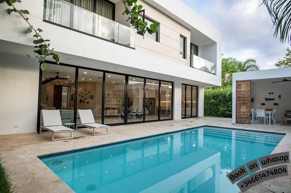 Modern Villa Louis 6-Bdr In Punta Cana With Maid Dominican Republic